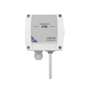 Capteur de température mural d'ambiance étanche à élément résistif PT100 et PT1000 - CTM