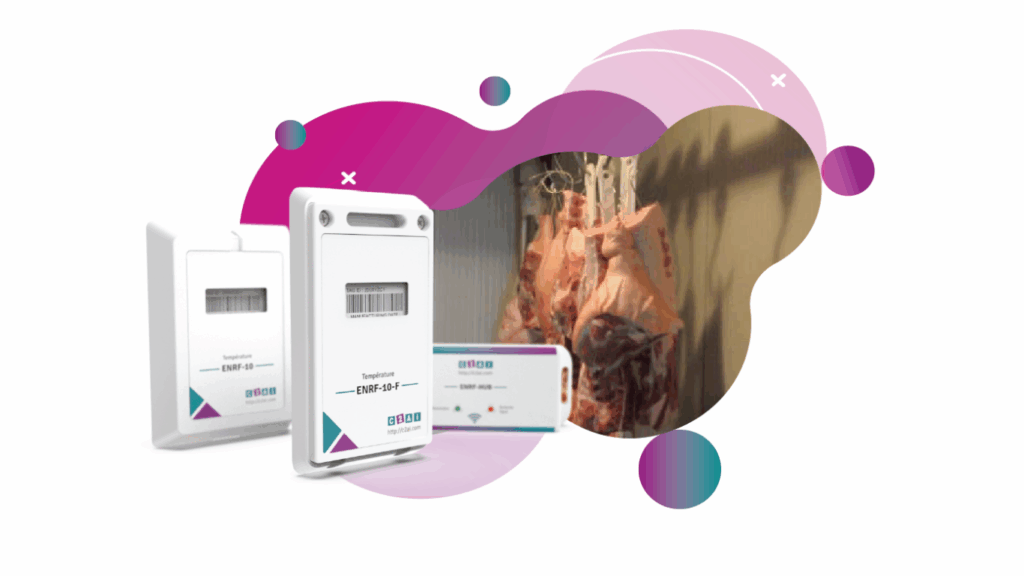 L’utilisation d’un enregistreur radio de température et de température et d’humidité de la gamme ENRF-Line au sein d'une charcuterie de campagne.